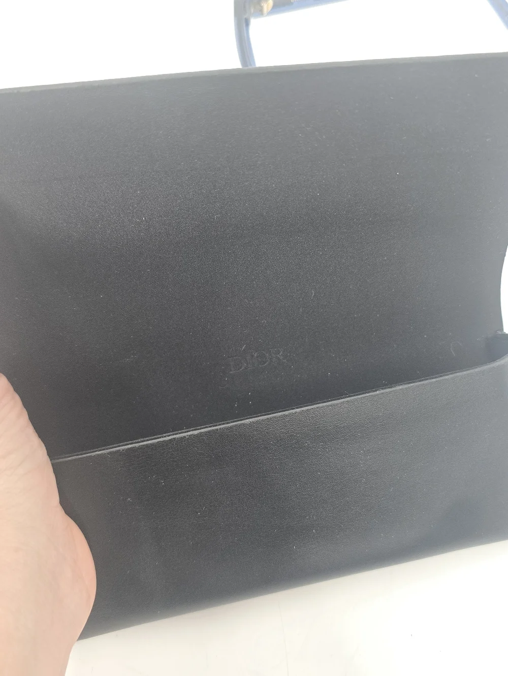 Dior DiorSignature S6U Butterfly Sunglasses in Translucent Blue Gradient - Picture 10 of 10